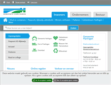 Tablet Screenshot of harlingen.nl